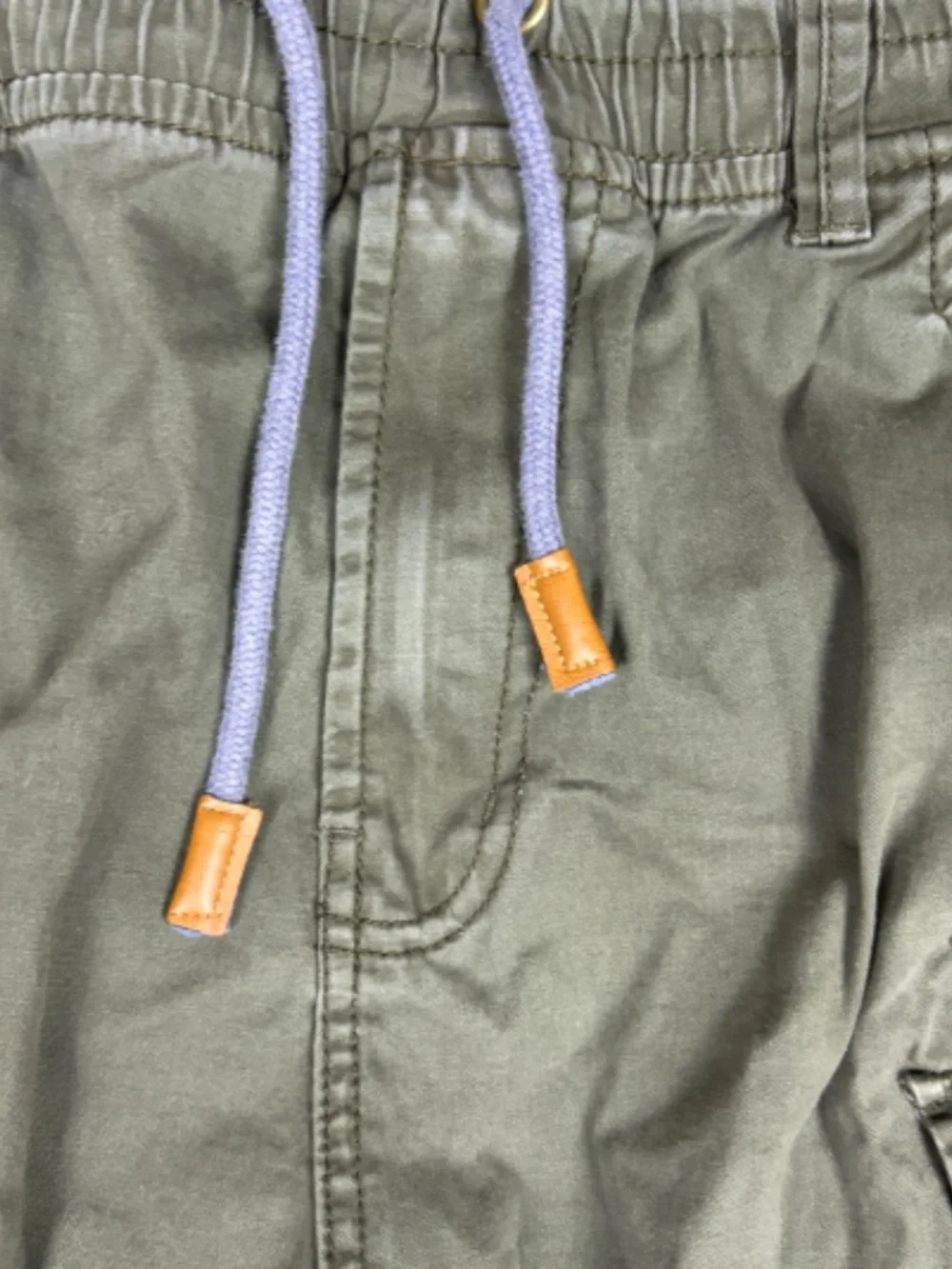 G-Star RAW Jogger Mens 36x34 Jogger Pants Olive Green Ankle Pockets Drawstring